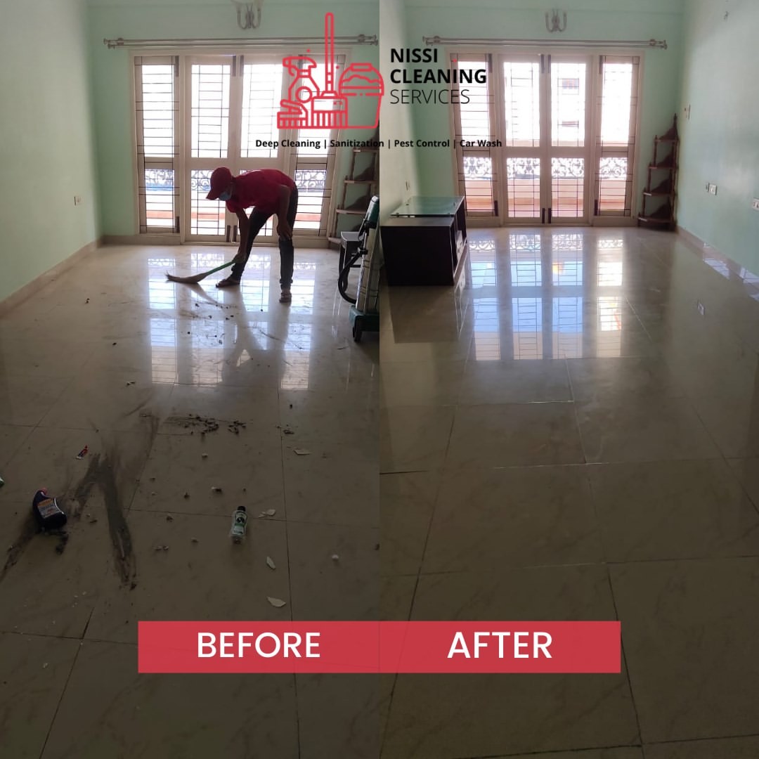 Professional deep cleaning service by Nissi Cleaning Services in Bengaluru